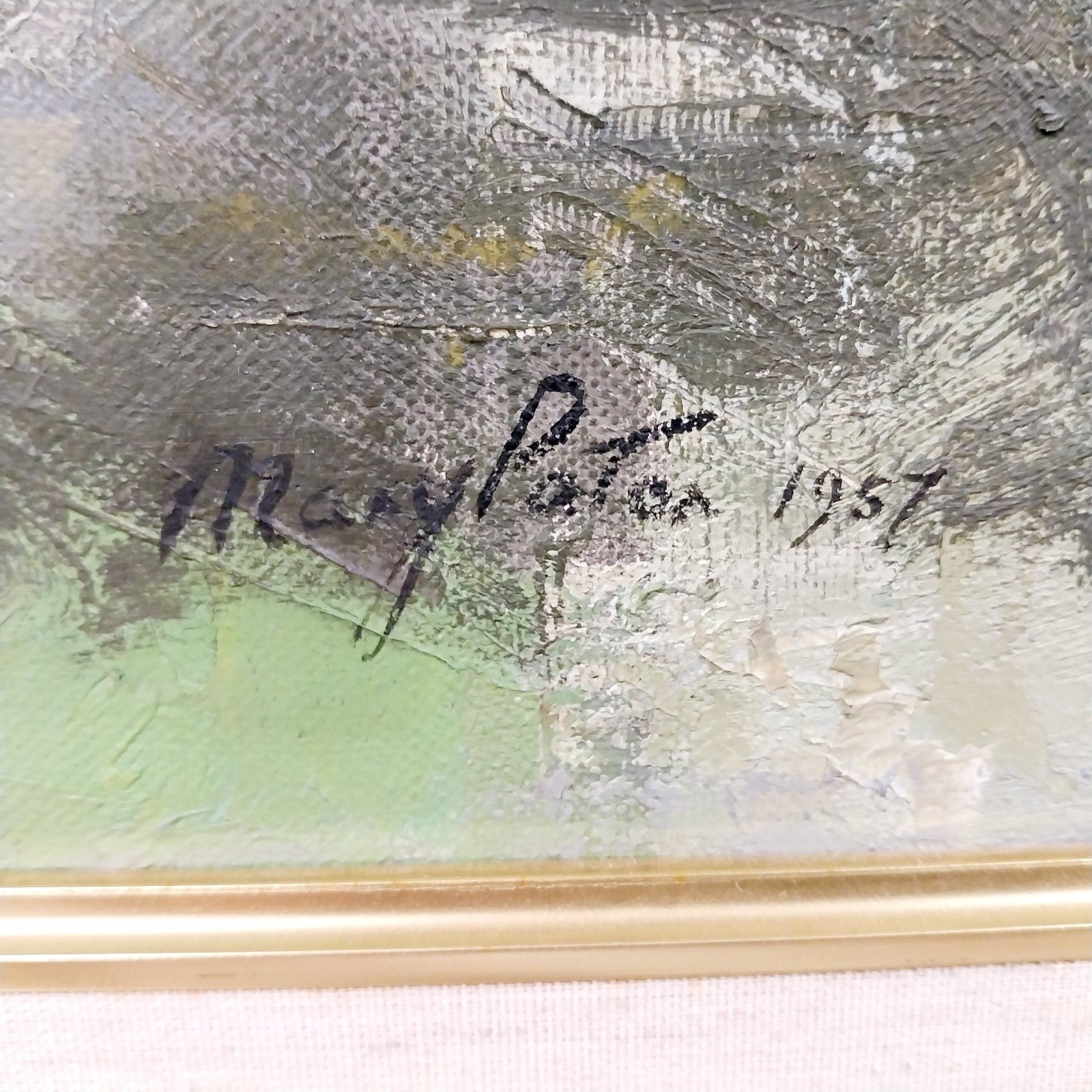 Mary R Paton Original Acrylic Painting "Homeward" on Canvas by 1957