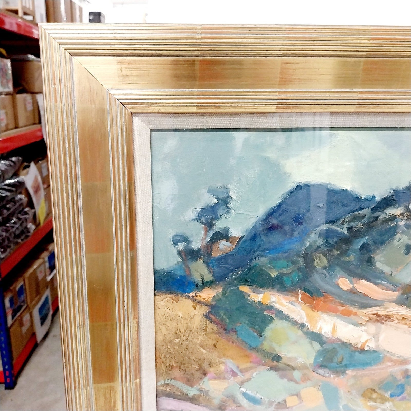 Sheila Macmillan Signed Original Abstract Oil Painting E Lothian