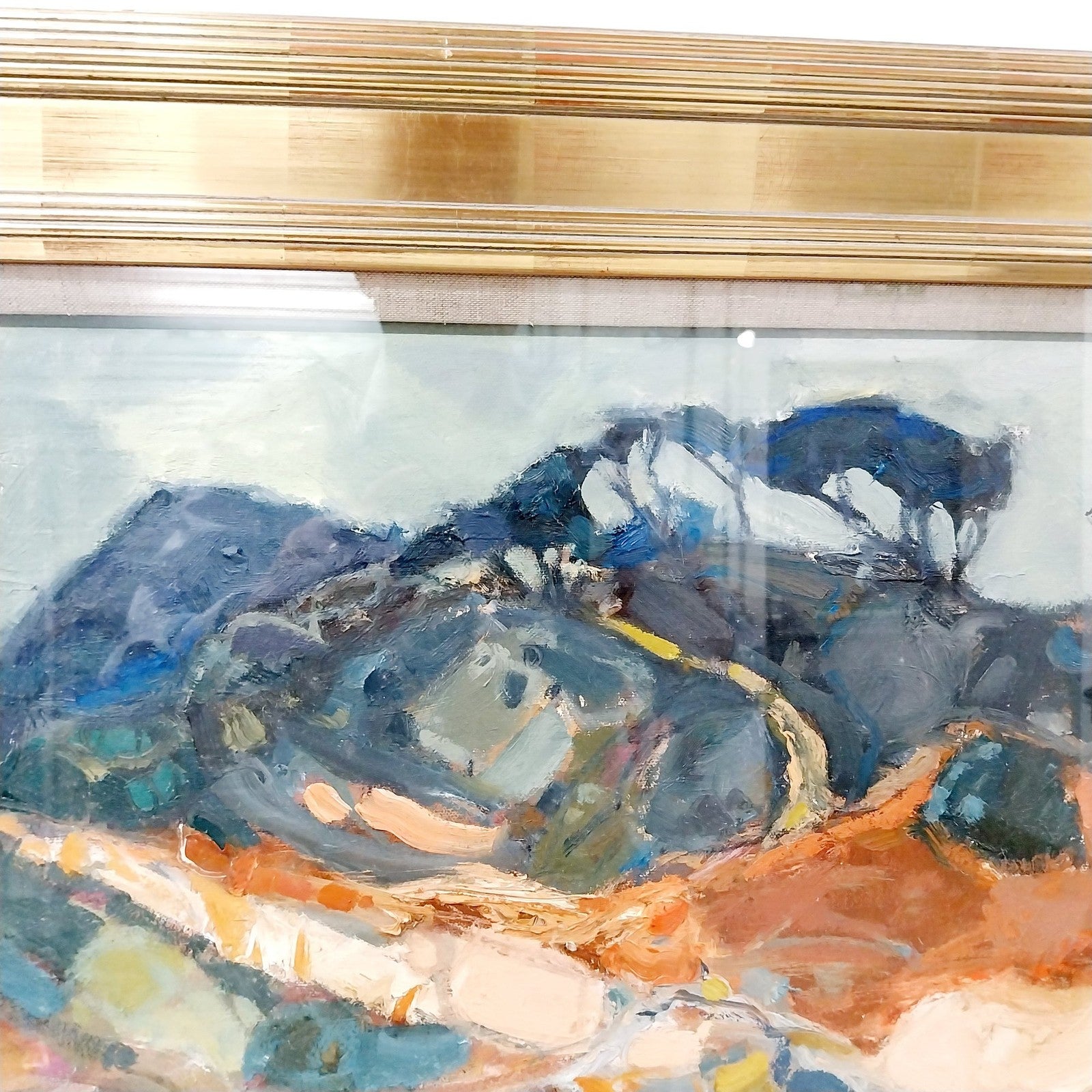Sheila Macmillan Signed Original Abstract Oil Painting E Lothian