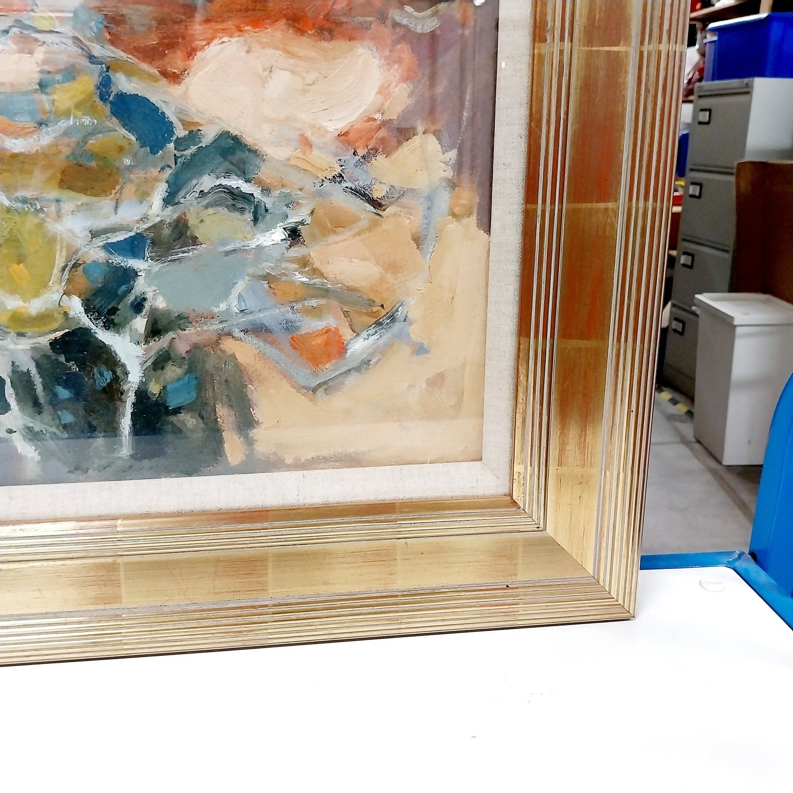 Sheila Macmillan Signed Original Abstract Oil Painting E Lothian